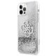 2. Guess GUHCP12LLG4GSI iPhone 12 Pro Max 6.7" silver/silver hardcase 4G Big Liquid Glitter