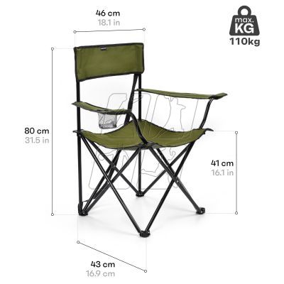 18. Meteor Seza 16935 folding chair