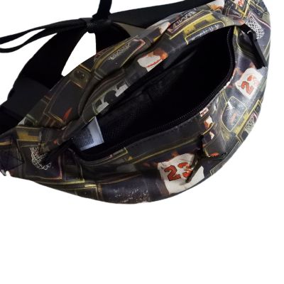 4. Air Jordan Jam Borough Gfx Crossbody Bag Black/Multi - MA9065-K90