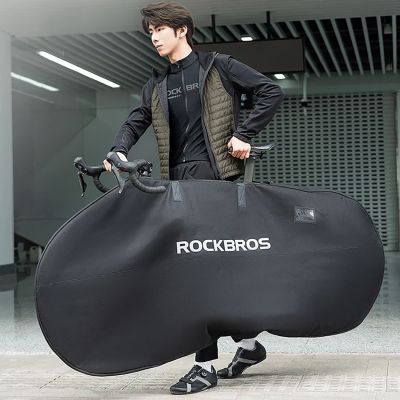 9. Rockbros D002 Elastic Carrying Case for 26" Road and Mountain Bikes - Black