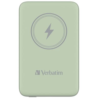 3. Verbatim Charge 'n' Go Lithium Polymer (LiPo) 10000 mAh Wireless Charging Green