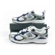 10. New Balance 408 men's sports shoes sneakers fashionable comfortable white silver