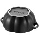 4. Mini Cocotte round pumpkin STAUB 40508-549-0 - black 700 ml