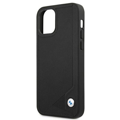 6. BMW Leather Deboss case for iPhone 12 mini - black