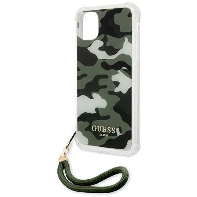 6. Guess GUHCN61KSARKA iPhone 11 6.1" / Xr green/khaki hardcase Camo Collection
