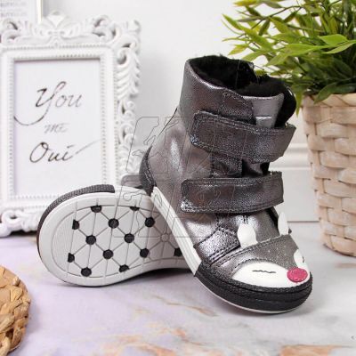 3. Kornecki Jr 6583 KOR6583C Velcro ankle boots