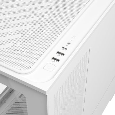 12. ASUS PRIME AP202 TG ARGB WHITE Case