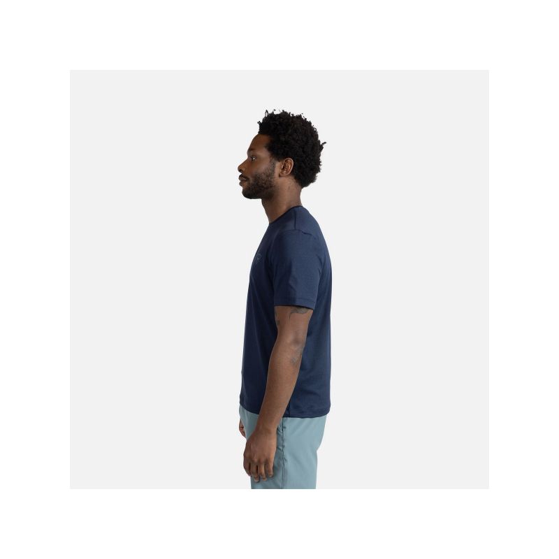 5. ROSSIGNOL Cloudrest Tee Men’s Training T-Shirt Navy Blue