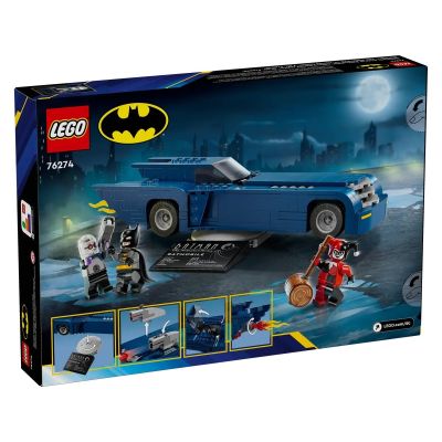 2. LEGO Super Heroes 76274 Batman with Batmobile vs. Harley Quinn and Mr. Freeze