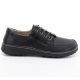 6. Comfortable women's shoes with a zipper, black Potocki TO90407