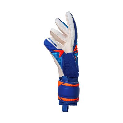4. Reusch Attrakt Advance Blue Goalkeeper Gloves 5670215 4126