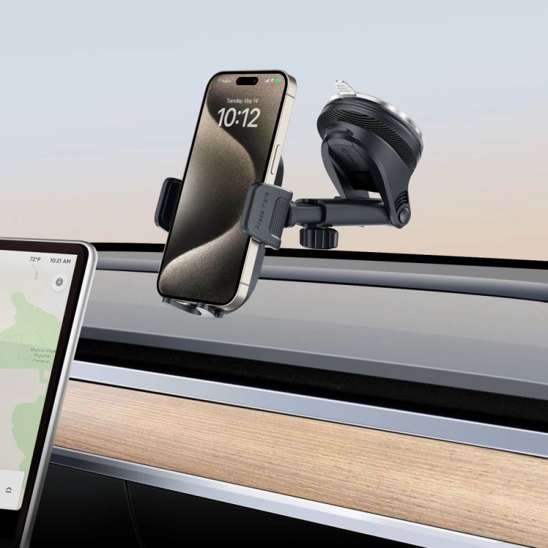 7. Tech-Protect V7 Car Phone Holder for Cockpit/Air Vent - Black