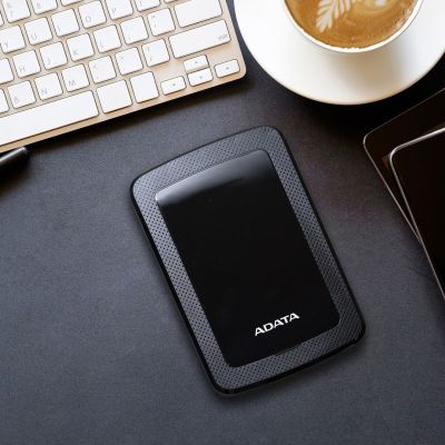 6. ADATA HV300 External HDD Drive (1TB; 2.5"; USB 3.2; Black)