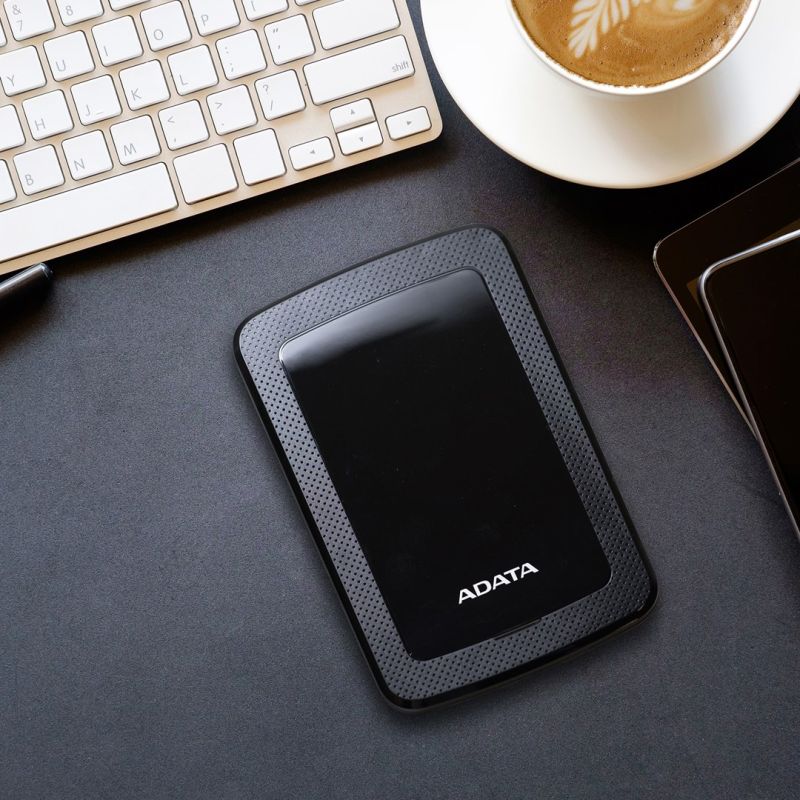 6. ADATA HV300 External HDD Drive (1TB; 2.5"; USB 3.2; Black)
