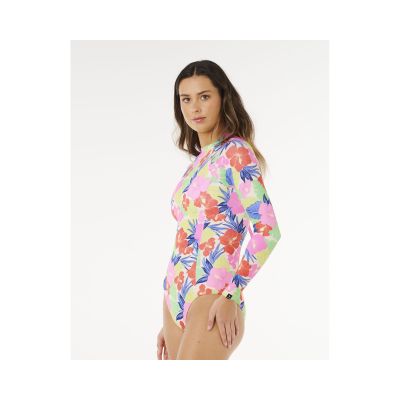 2. Women's RIP CURL Party Wave Upf Surf Suit multicolor