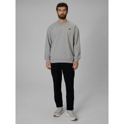 3. Men's regular sweatshirt without hood 4F 4FRMM00TSWSM3059-27M