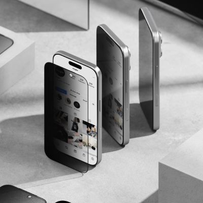 3. Ringke Easy Slide 2-pack Privacy Glass for iPhone 17 Pro Max