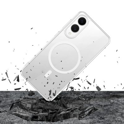 3. 3mk MagCase for Samsung Galaxy S25 Edge - transparent