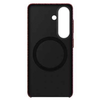 5. Carbon Magnet Case for Samsung Galaxy S26 S942, Coralred EF-KS942SREGWW