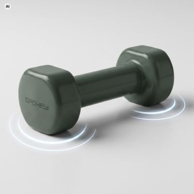 9. Vinyl Dumbbell Set 2 x 2 kg Spokey SHAPE