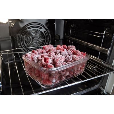 29. GORENJE GECS6B70CLI Retro electric cooker 60 cm | ExtraSteam | AirFry | FrozenBake | cream