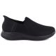 2. Men's textile slip-on sneakers, black NEWS 170-M