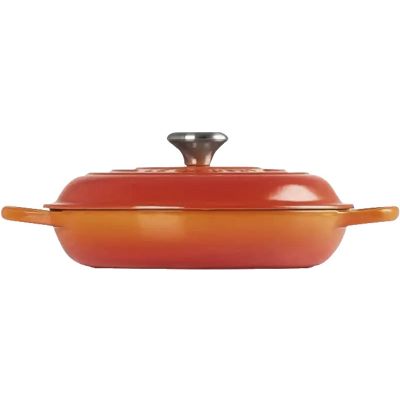 2. Le Creuset Gourmet Professional 30cm Round Oven Pot, Red