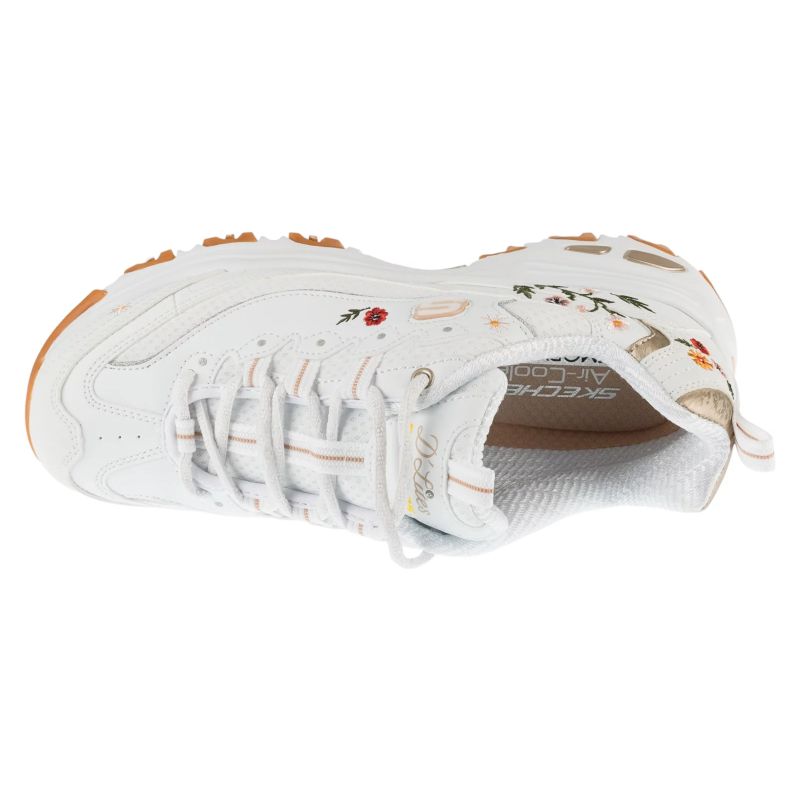 3. Skechers D' Lites 150553-WHT White 36