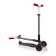 19. Globber Master Prime 3-wheel scooter / Black - New Red 664-102