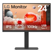 LG 24BA750-B computer monitor 60.5 cm (23.8") 1920 x 1080 px Full HD LCD Black