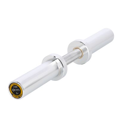7. GOP050 (+COLLARS) 5 KG 50 CM HMS SHORT OLYMPIC BARBELL