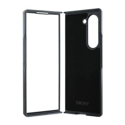 6. DKNY Checkered Pattern Printed Stripes case for Samsung Galaxy Z Fold 6 - black
