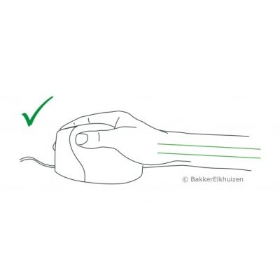 7. BakkerElkhuizen Evoluent Standard Right-Handed Mouse with 3 Buttons
