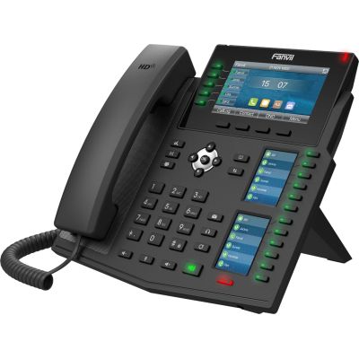 3. Fanvil X6U V2 High-End Business Phone with Gigabit SIP POE USB Port