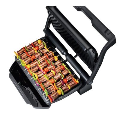 9. Tefal GC7228 grill (tabletop-closed; 2000W; black)