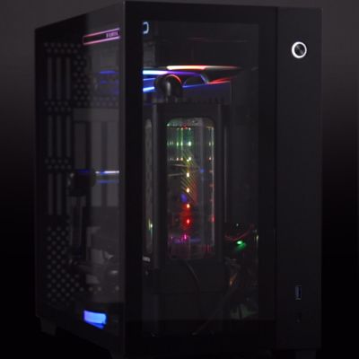 16. RAIJINTEK PAEAN Mini Mini Tower Black