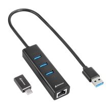 Sharkoon 4044951037575 Docking Station Wireless USB 3.2 Gen 1 (3.1 Gen 1) Type-C Black