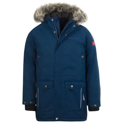Waterproof insulated Trollkids Kids Nordkapp Jacket for boys/girls (605-142)