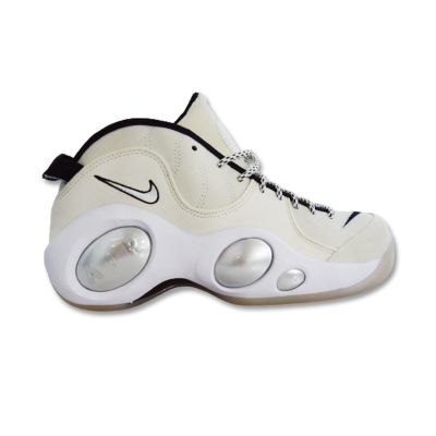 3. Nike Air Zoom Flight 95 Beige Basketball Shoes - DX5505-100