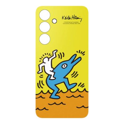 2. Samsung Flipsuit Case EF-MS721CYEGWW for Samsung Galaxy S 24 FE - yellow