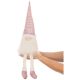 2. SHINY SANTA DECORATIVE gnome 38+20CM PINK
