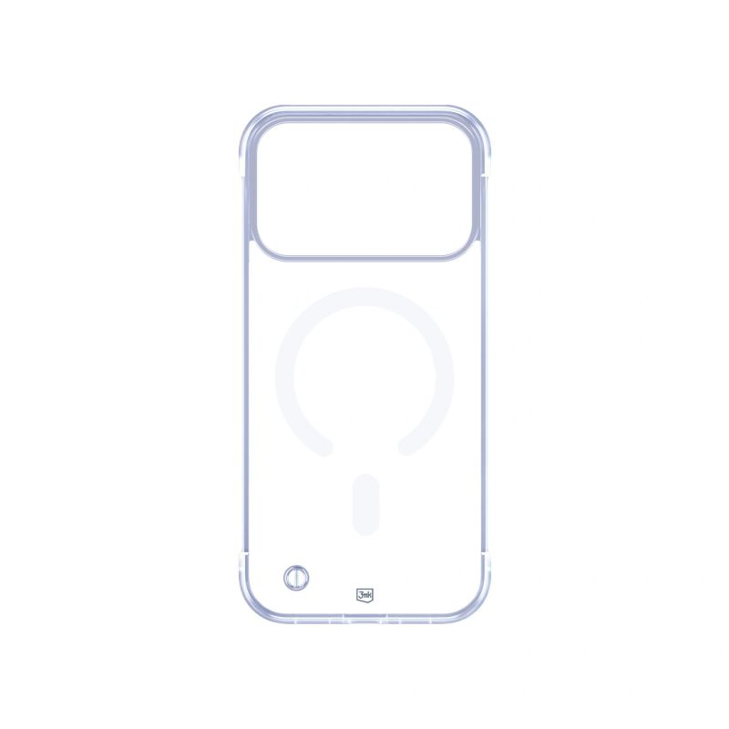 3. 3mk Just20g MagCase for iPhone 17 Pro Max - Transparent