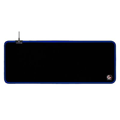 12. GEMBIRD GAMING MOUSE PAD, WITH LED LIGHT EFFECT, BLACK, SIZE - L