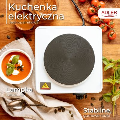 13. Adler AD 6503 cooker (1 cooking zone; 1500W)