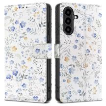 Tech-Protect Wallet Case for Samsung Galaxy A57 5G - Colorful Flowers