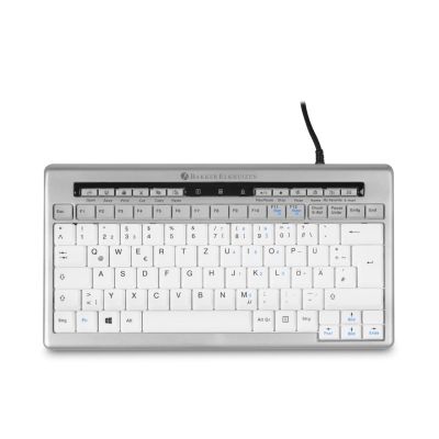6. BakkerElkhuizen S-board 840 Design Tastatur keyboard (QWERTZ) compact/USB