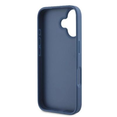7. Guess 4G Bottom Stripe Case for iPhone 16 - Blue