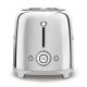 3. Smeg TSF02SSEU Toaster 4 Slices Chrome