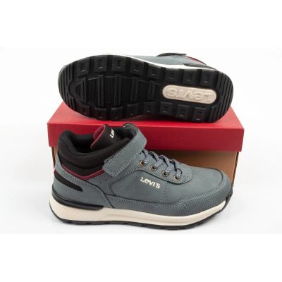 9. Levi's children's shoes youth Sierra ankle boots with Velcro