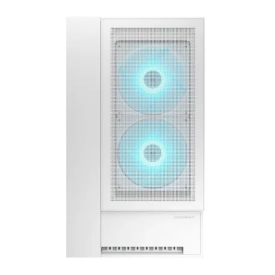 2. COUGAR OmnyX Midi-Tower Case, ARGB, White